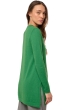 Baby Alpaca dames kasjmier pullover met v hals sydney green leaf xs